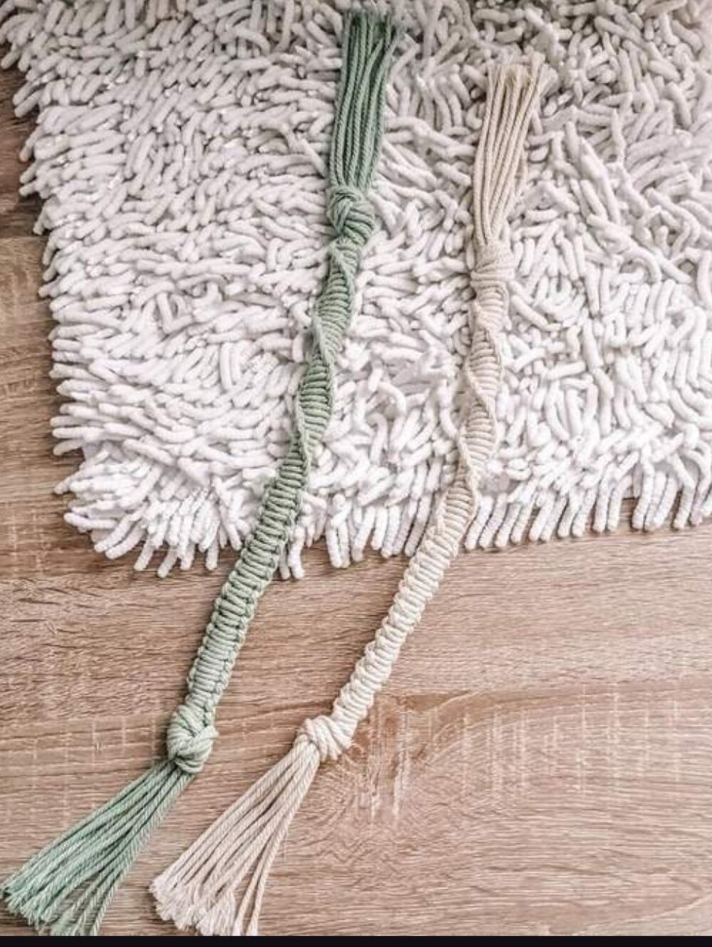 Handmade Macrame Rope Dog Toy Set - Picture 2 of 4